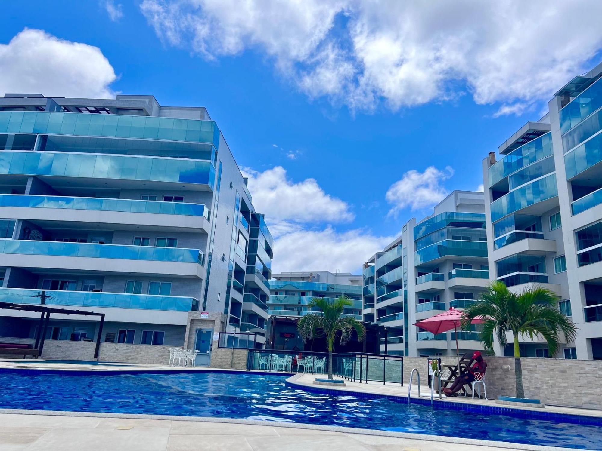 Aconchegante Vista Mar E Piscina Em Cond De