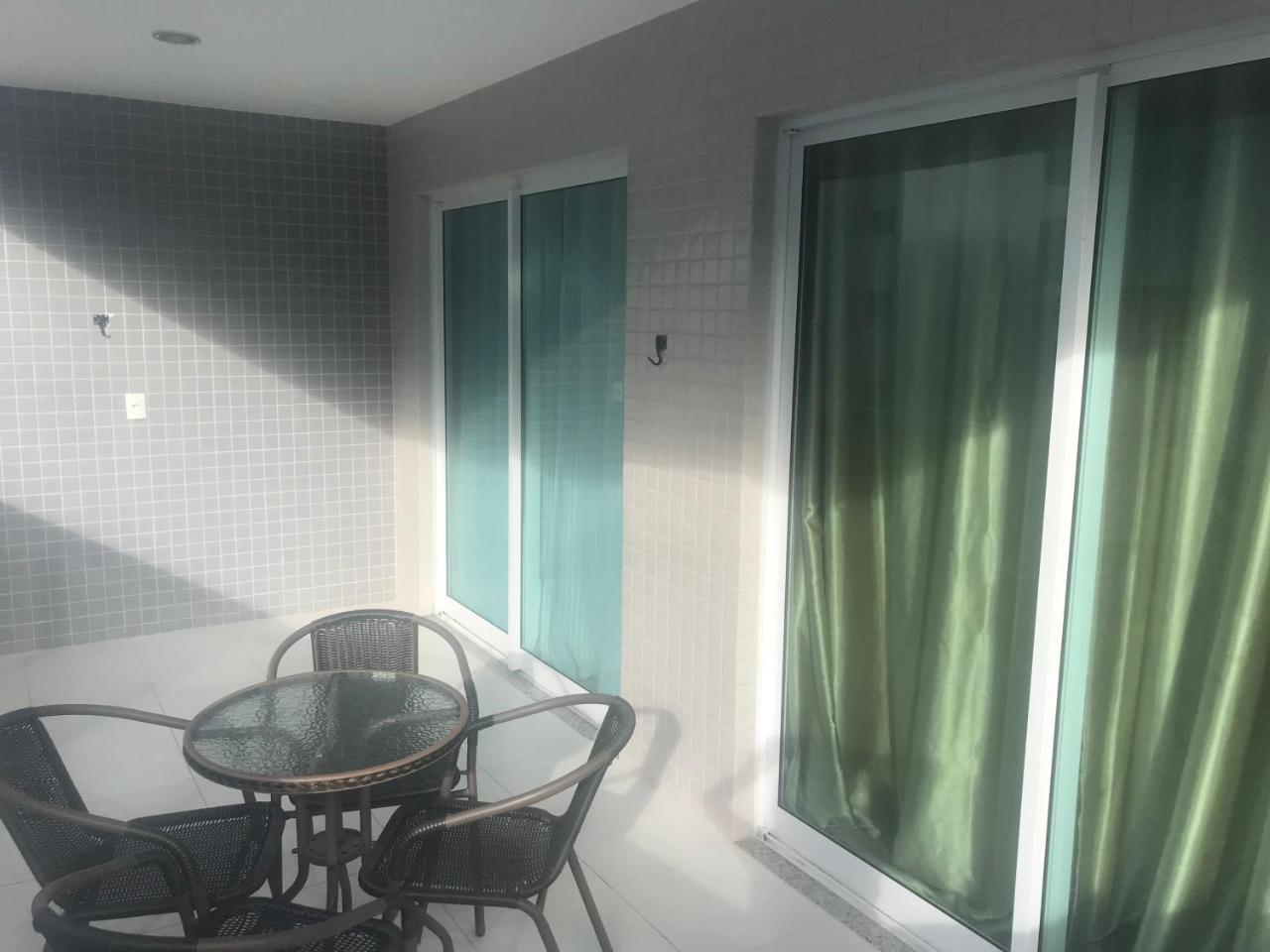 Apartment Aconchegante Vista Mar E Piscina Em Cond De