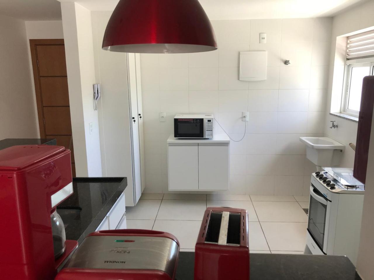 Apartment Aconchegante Vista Mar E Piscina Em Cond De