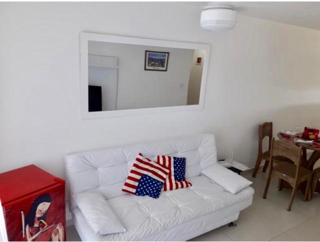 Apartment Aconchegante Vista Mar E Piscina Em Cond De